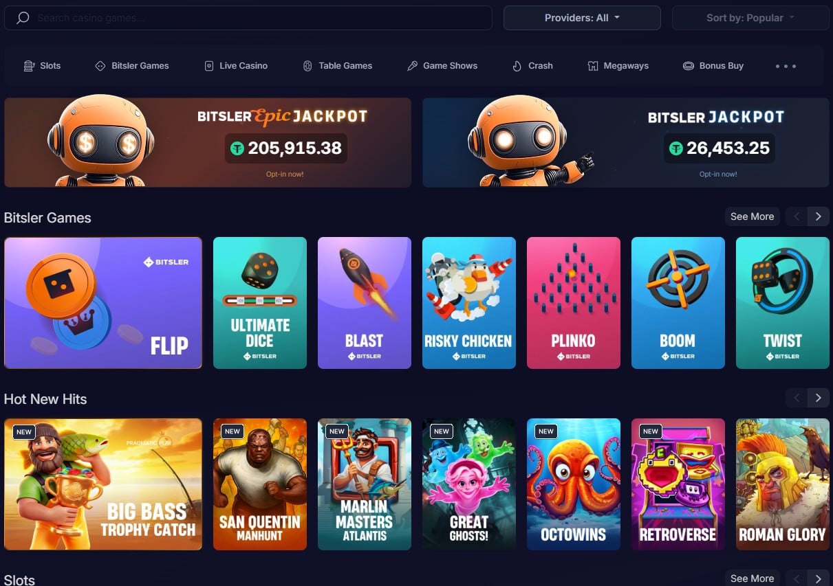 Bitsler Casino Sport88